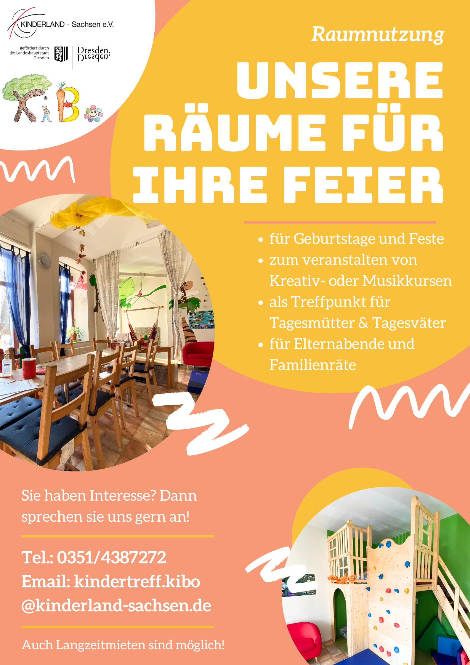 Unsere Räume für Ihre Feier
